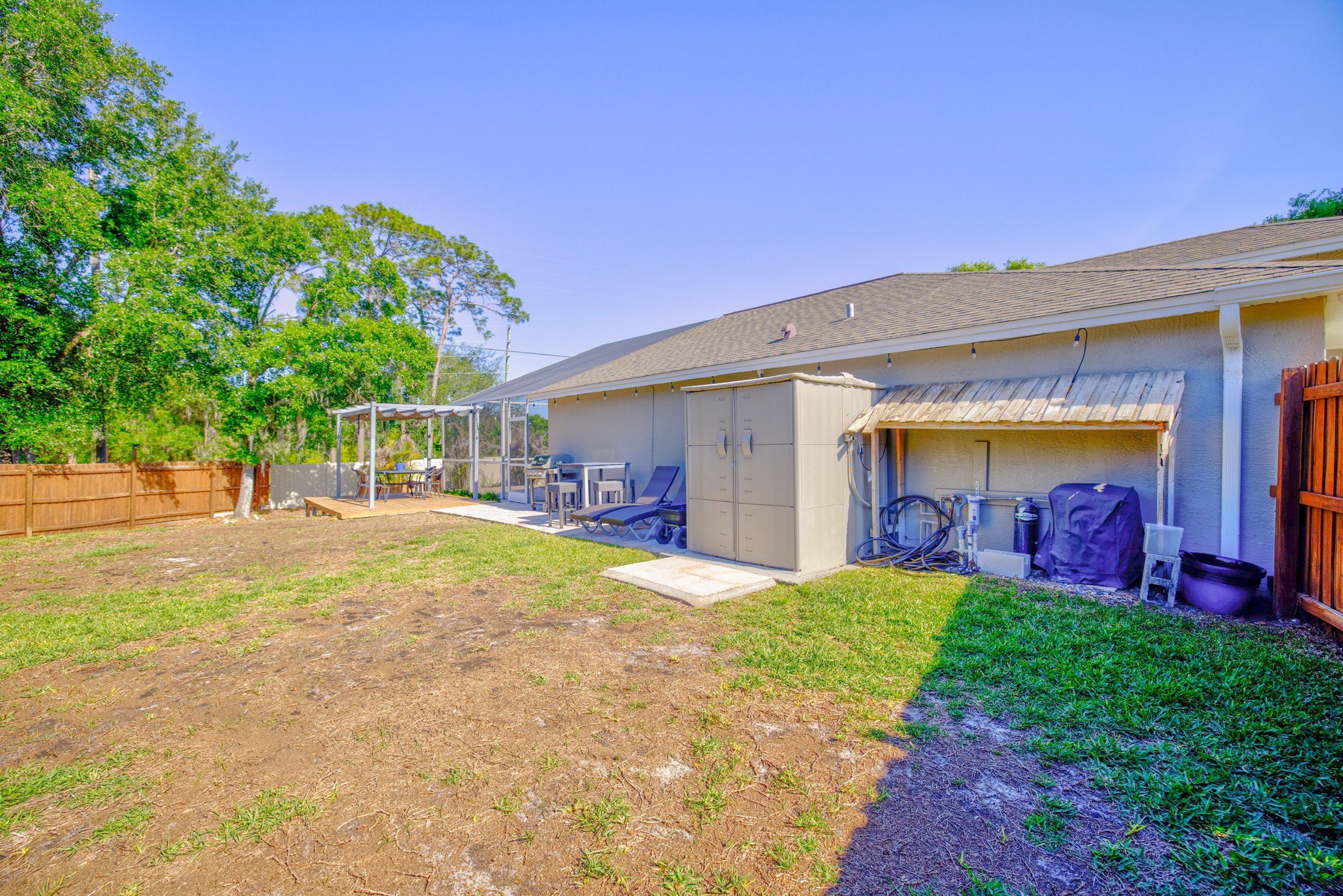 1932 Kettler Drive — kettler-37-from-photo-38.jpg 1932 Kettler Drive, Lutz FL — screened pool and outdoor living
