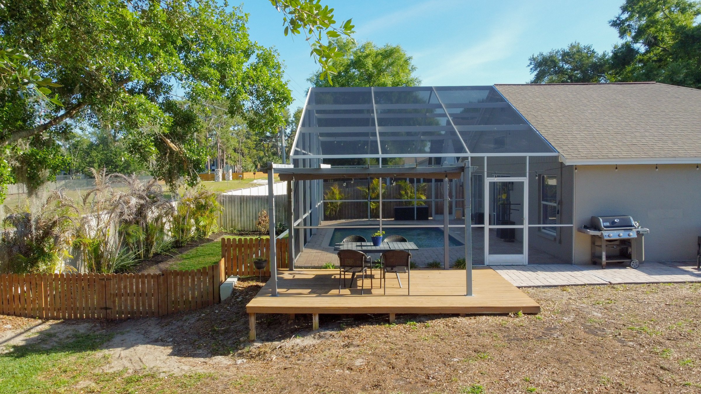 1932 Kettler Drive — kettler-56-from-photo-57.jpg 1932 Kettler Drive, Lutz FL — screened pool and outdoor living