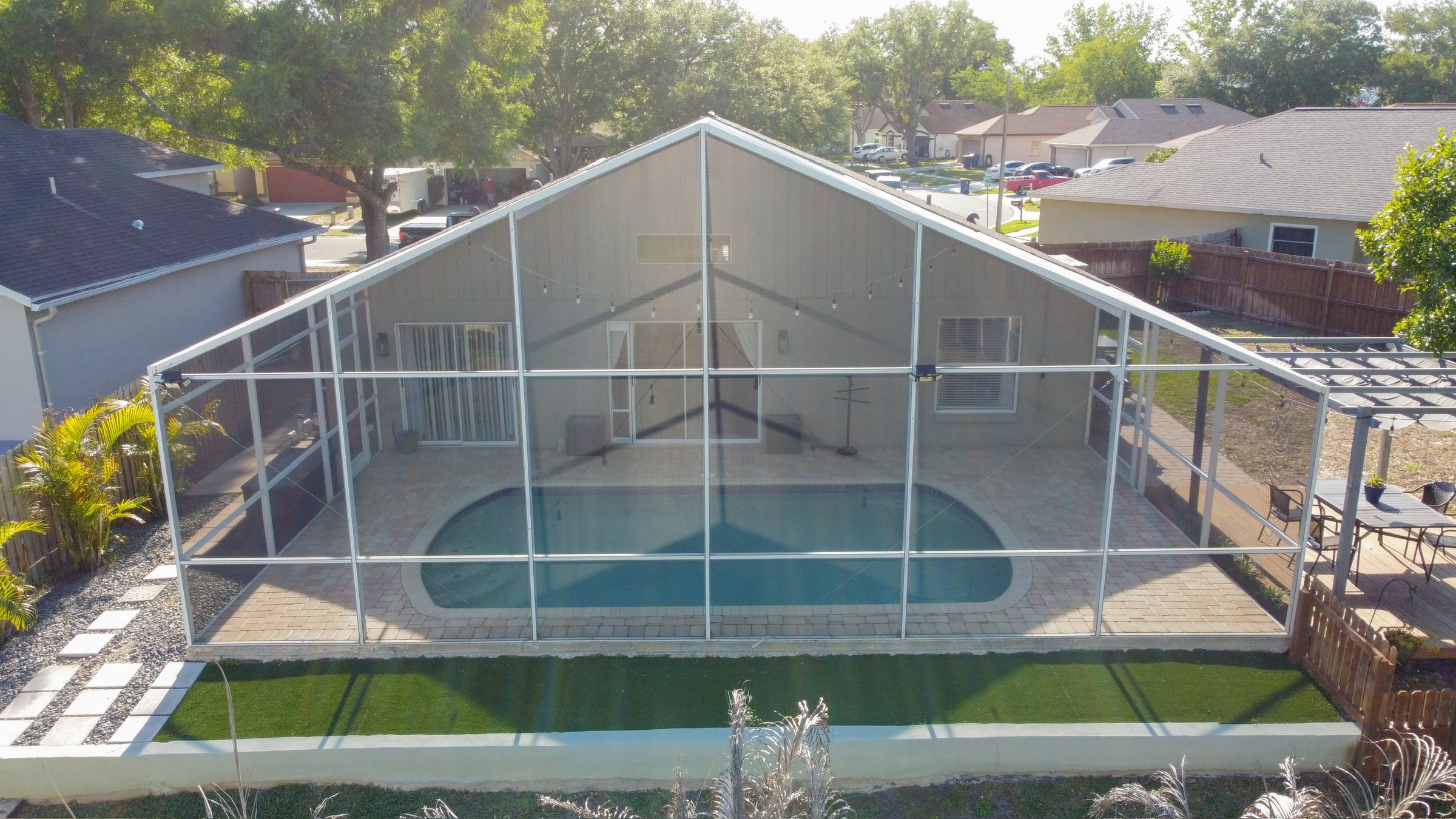 1932 Kettler Drive — kettler-57-from-photo-58.jpg 1932 Kettler Drive, Lutz FL — screened pool and outdoor living